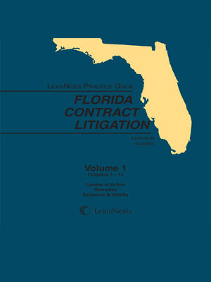 cover image of Florida Contract Litigation